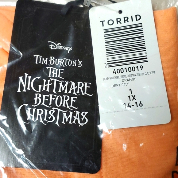 ❤️NWT VINTAGE TORRIID TANK NIGHTMARE BEFORE CHRISTMAS SALLY BEAUTIFUL PLUS SIZE - Picture 6 of 13